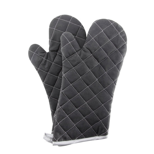 15" 482°F Terry Cloth Oven Mitts 100% Cotton Set of 2 (2 Count)