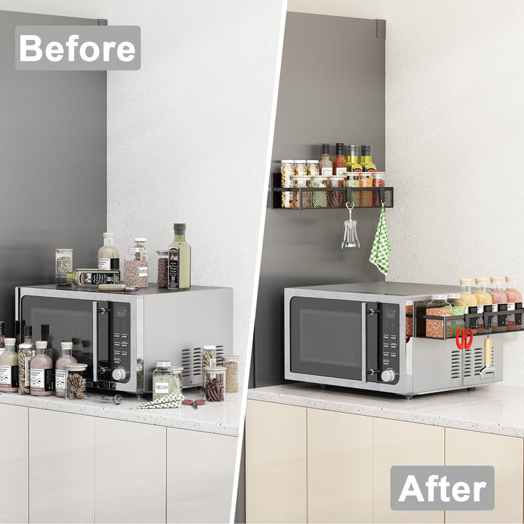 Magnetic Spice Rack for Refrigerator (2 Count)