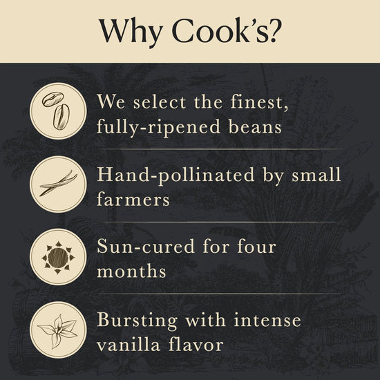 Cook's, Eggnog Flavoring ,for Making Eggnog, Baking, Ice Cream, Custard, Cheesecake, and Cookies, 8 oz - Nestoria