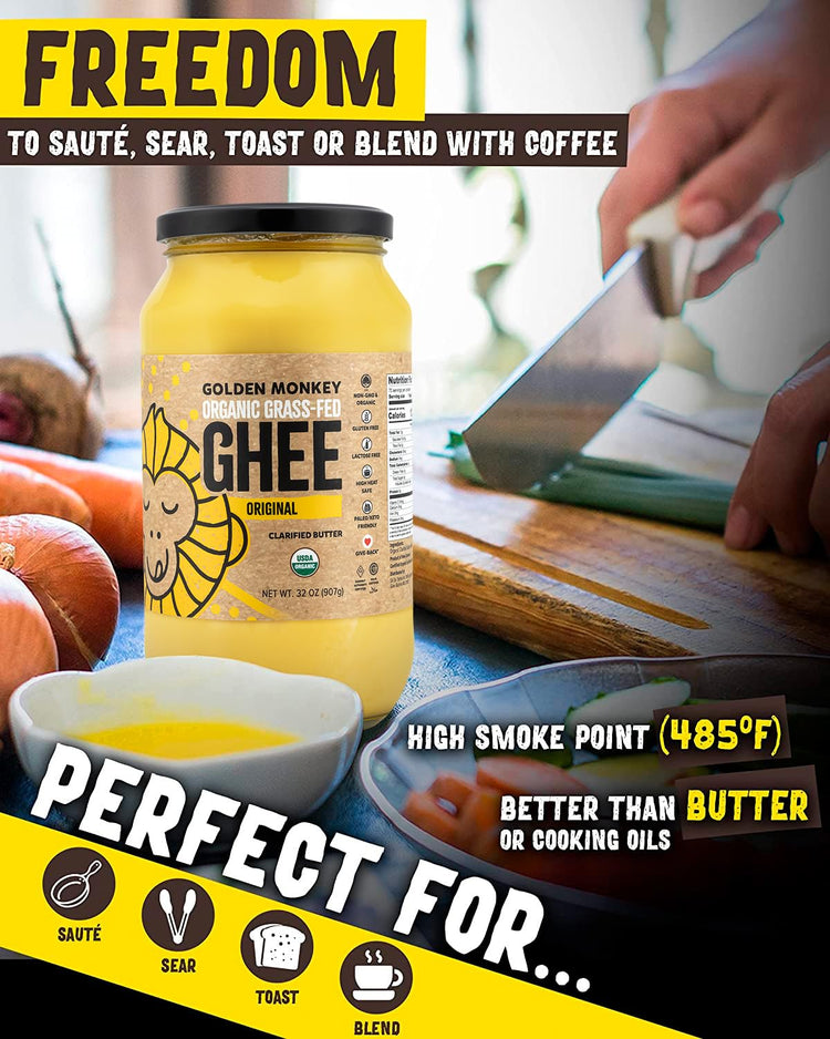 Organic Ghee Butter (32 Ounce)