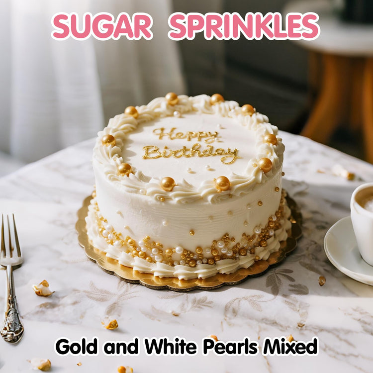 Edible Pearl Sprinkles (4.5 Ounce)