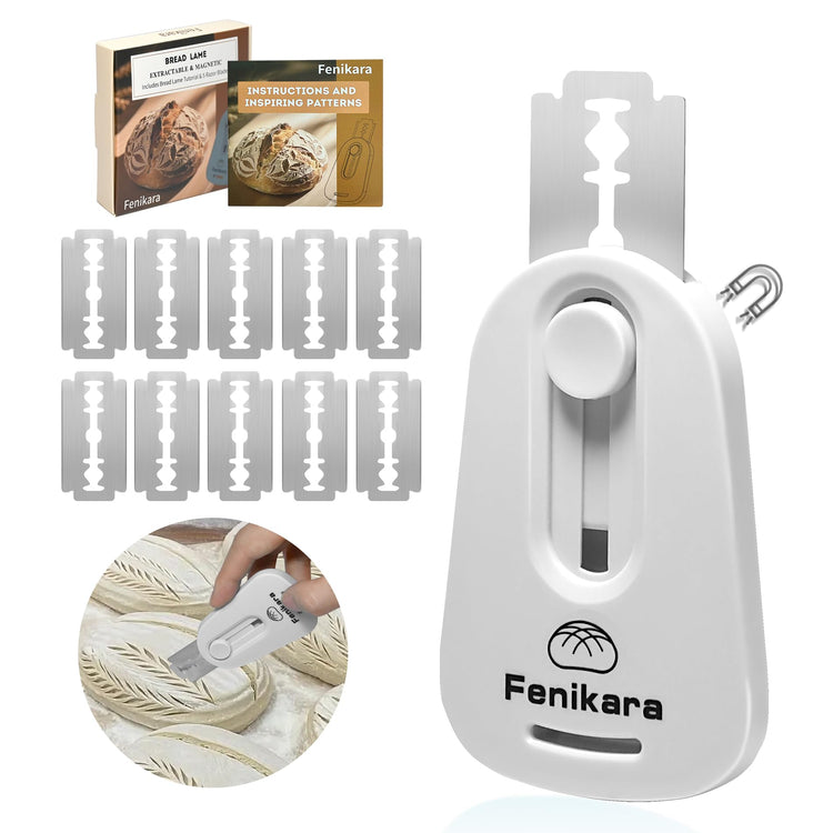 Premium Magnetic Bread Lame & Versatile Bread Scoring Tool