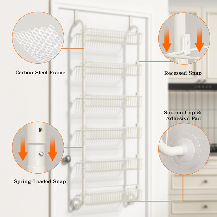 Over the Door Pantry Organizers and Storage