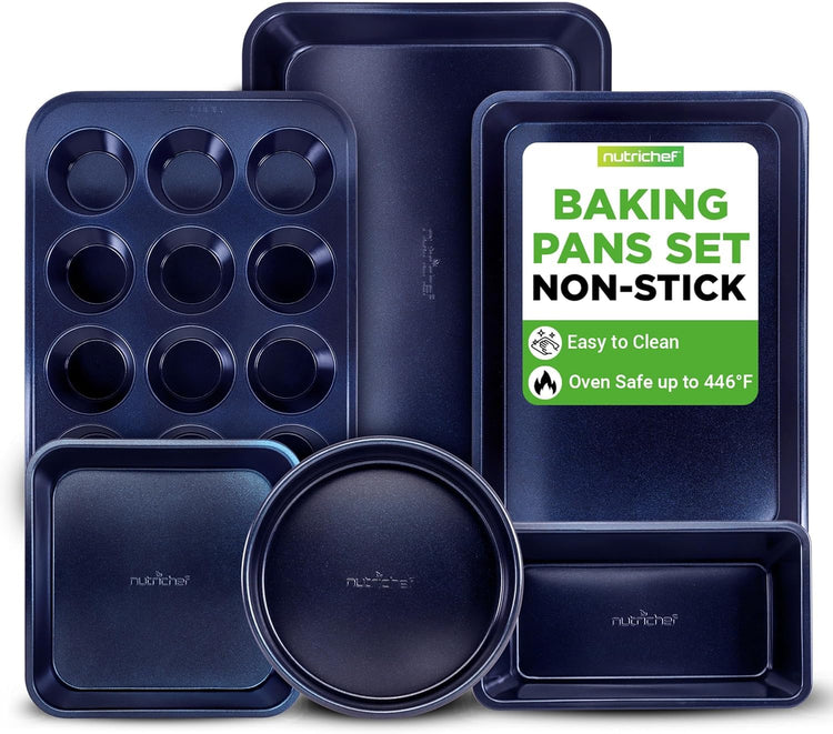 6 Piece Nonstick Baking Pans (6 6)