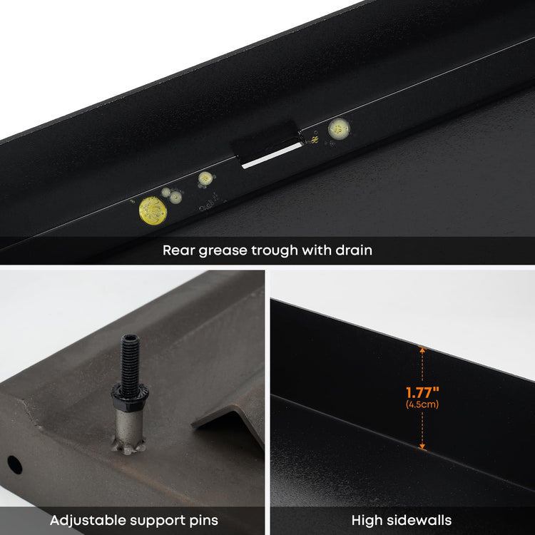 17 Inch Non Stick Replacement Griddle Top for Blackstone