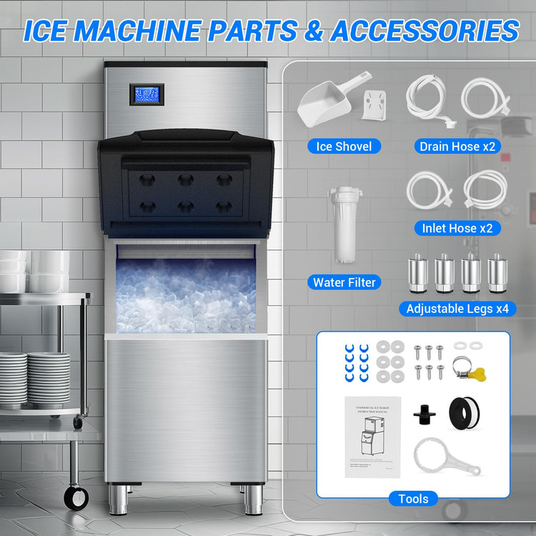 Commercial Ice Maker Machine 650LBS