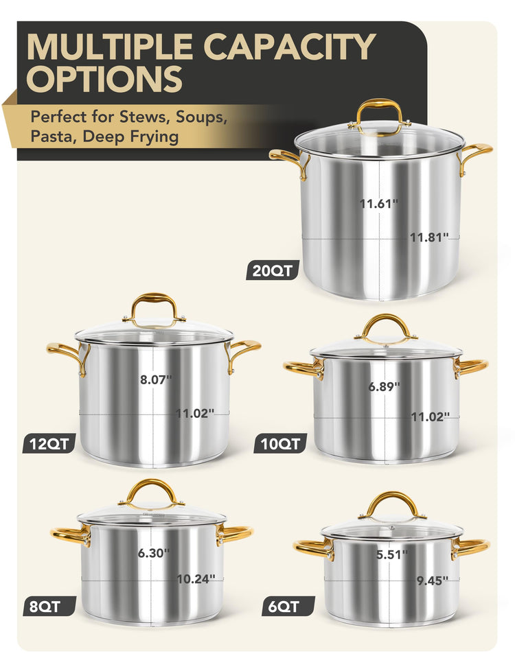 Stainless Steel Pots