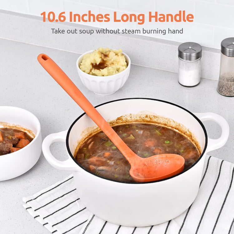 13 inch Silicone Soup Ladle