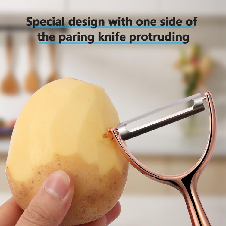Y Peeler with Practical Bud Remover