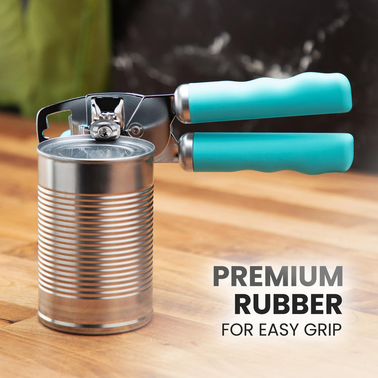 Heavy Duty Stainless Steel Can Opener Manual with Bottle Opener