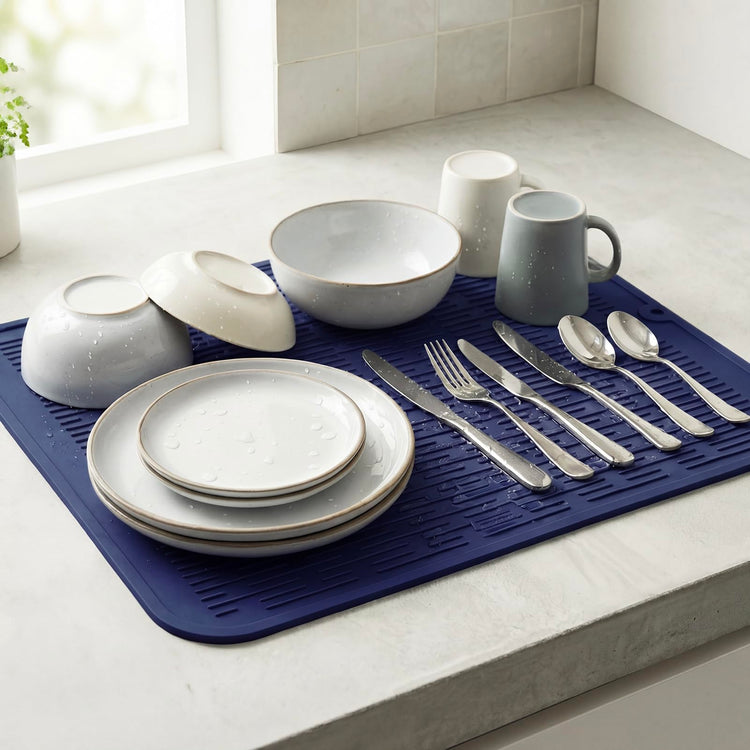 Silicone Dish Drying Mat for Multiple Usage
