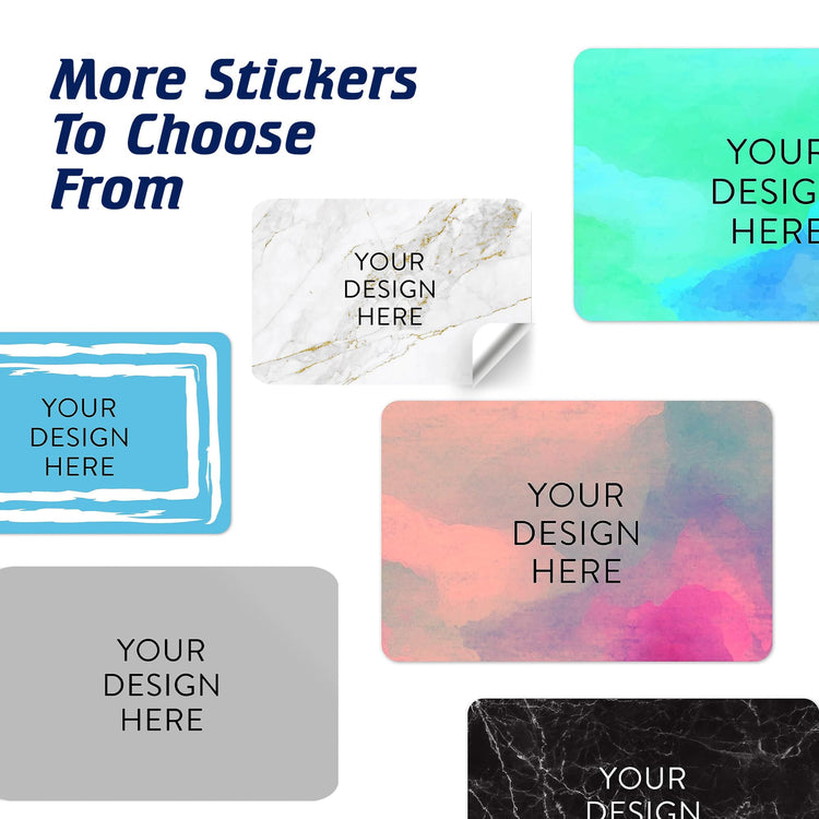 Custom Vinyl Stickers Your Image (100 Count)