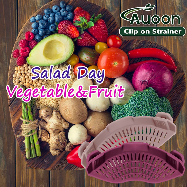 Clip On Strainer Silicone for Pots