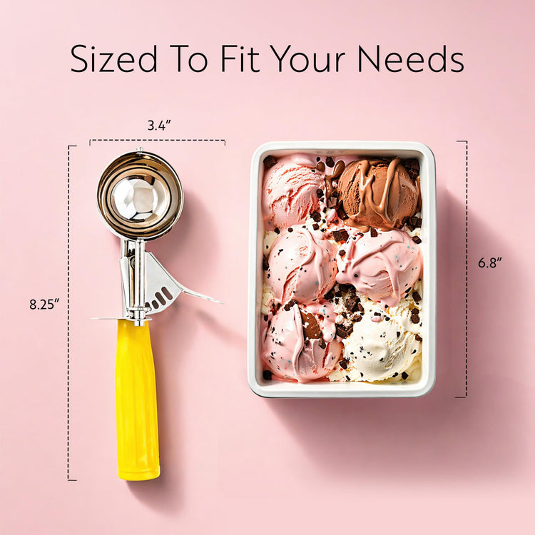 Met Lux 2 Ounce Portion Scoop 1 Trigger Release Cookie Scoop