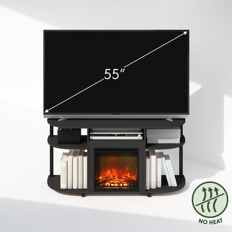 Jensen Fireplace TV Stand