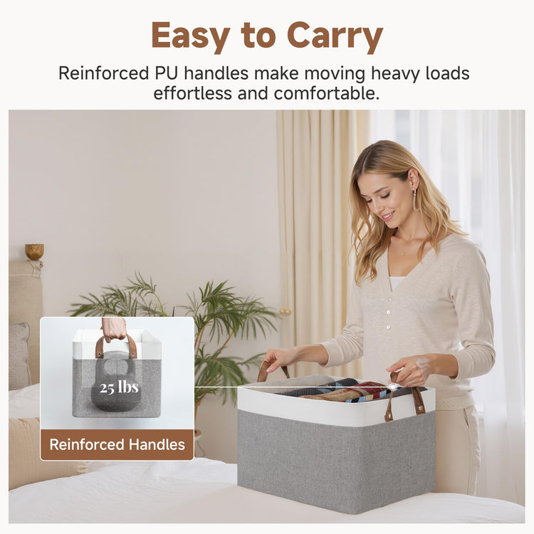 Fabric Storage Bin (2 Count)