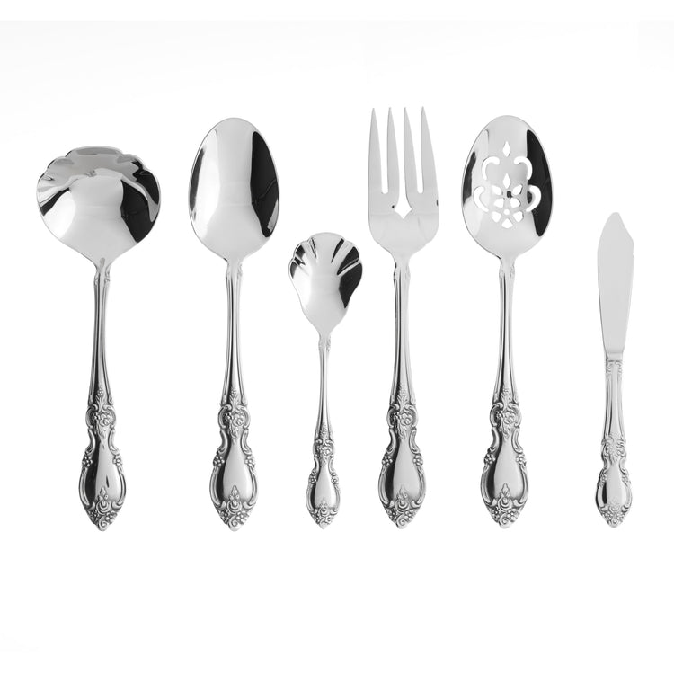Louisiana 6 Piece Silverware Serving Set (6 Count)