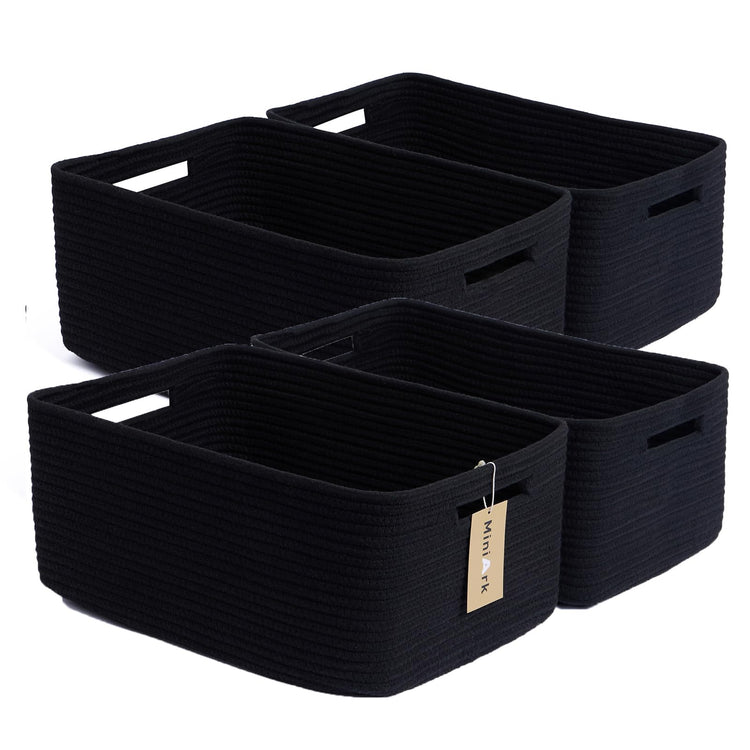 Large Storage Baskets for Organizing (4 Count)