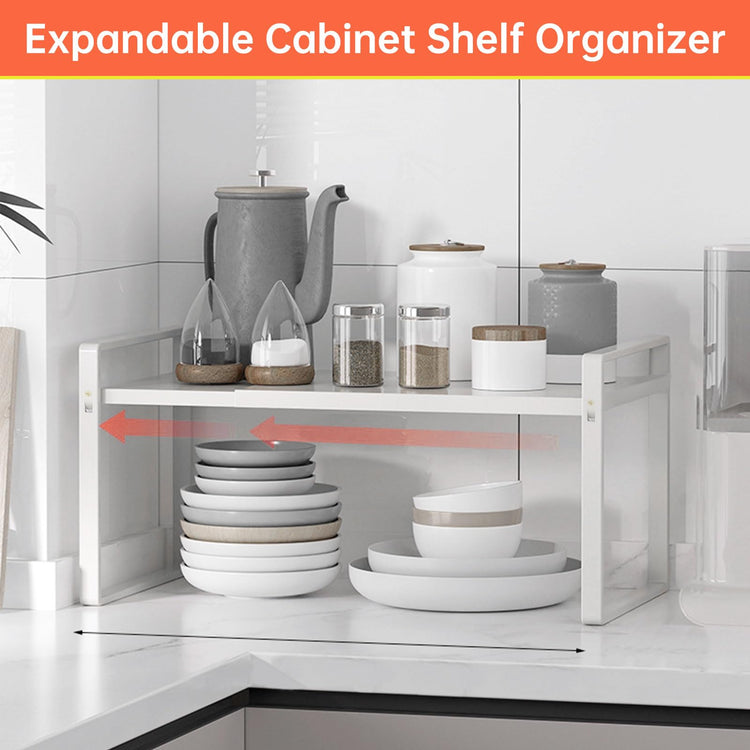 Expandable Cabinet Shelf Rack 9" Wide