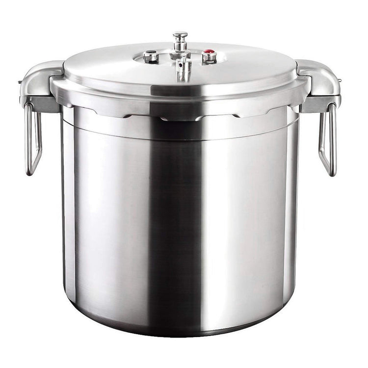 32 Quart Stainless Steel Pressure Cooker Extra Large Canning Pot with Lid for Commercial Use