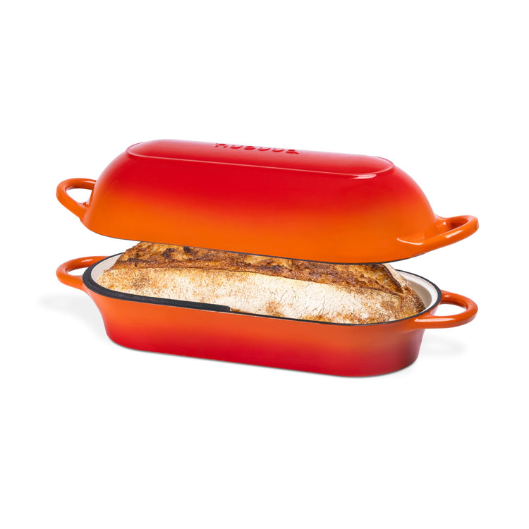 Enamelled Cast Iron Bread Loaf Pot