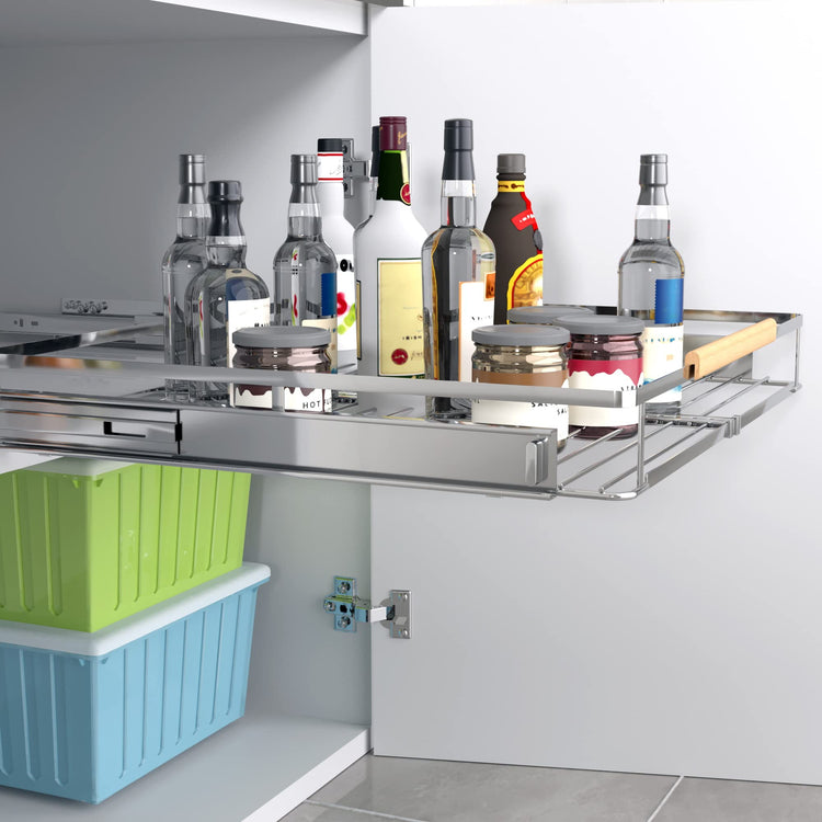 2Pack Expandable Pull Out Cabinet Organizer (2 Count)
