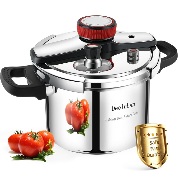 6 Quart Stainless Steel Pressure Cooker