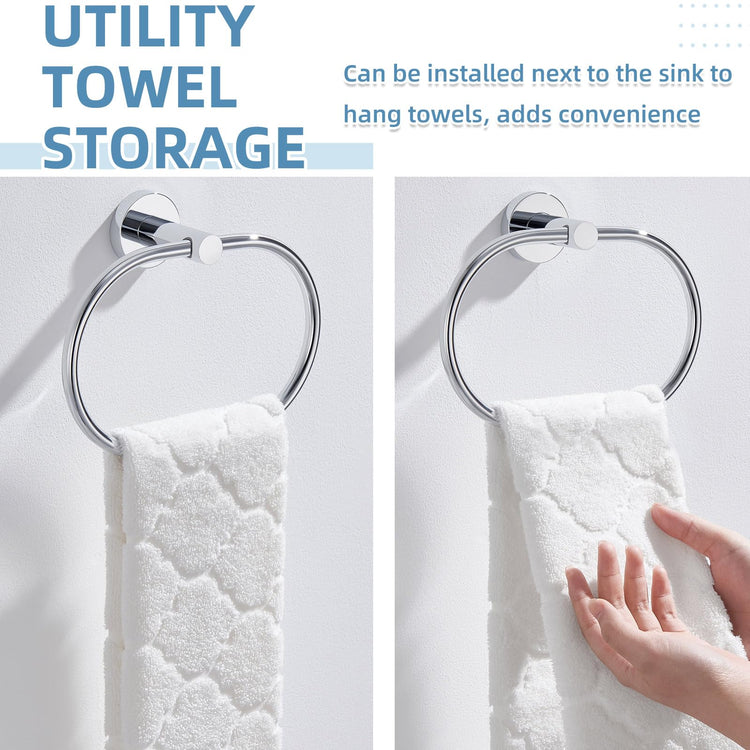 Hand Towel Ring for Bathroom