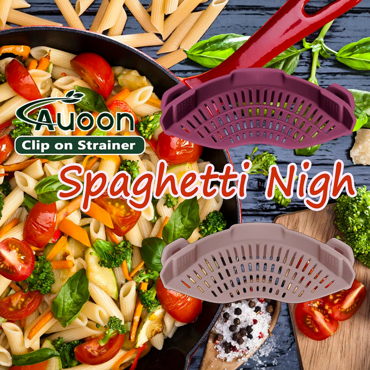Pasta Strainer Clip on Silicone