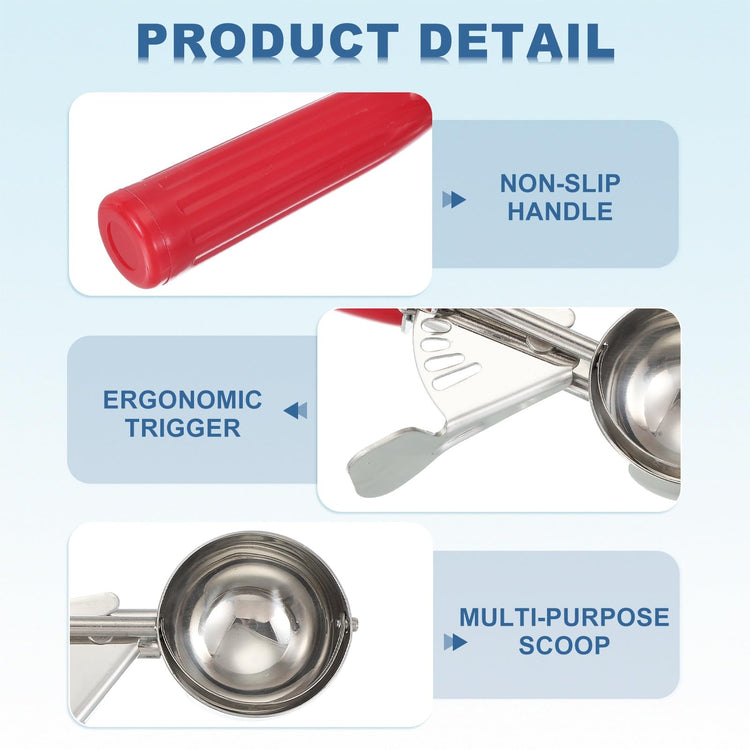 2 Pcs Cookie Scoops