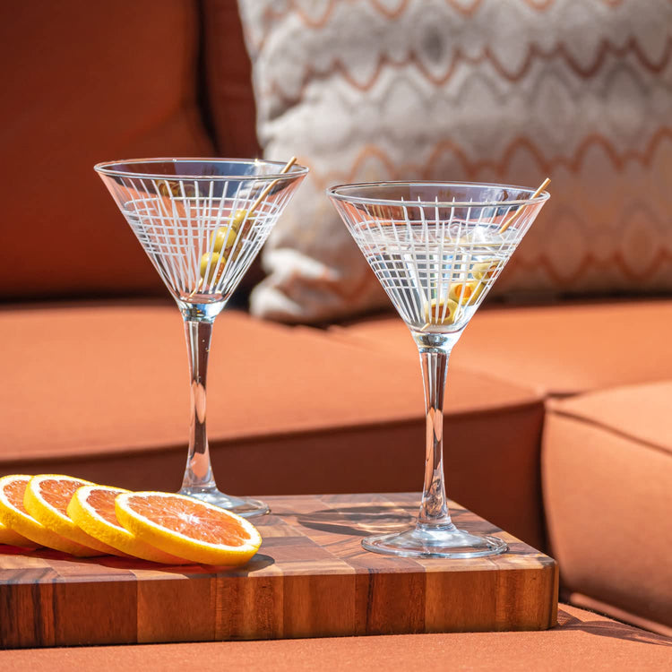 Matchstick Martini Glass (2 Count)