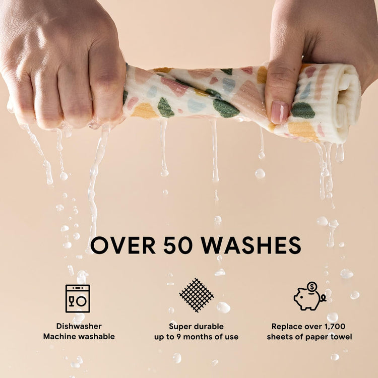 Swedish Dishcloths for Kitchen (4 Count)