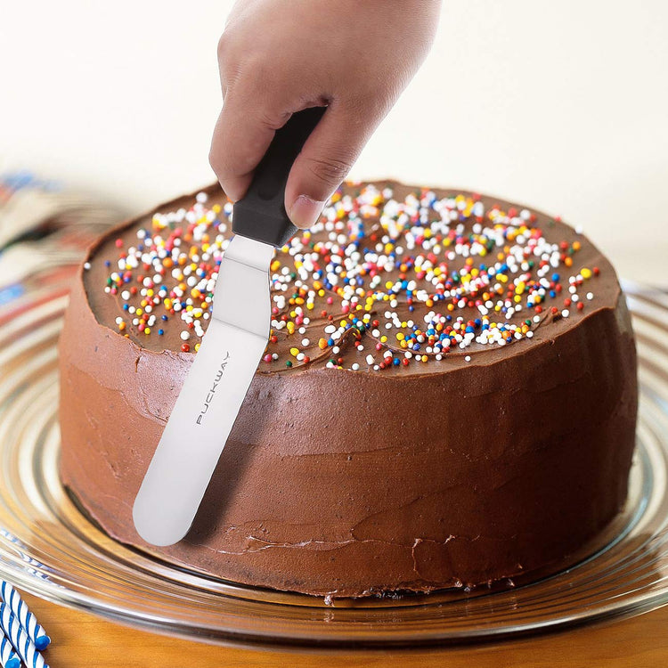 3 Metal Cake Offset Spatulas (3 Count)