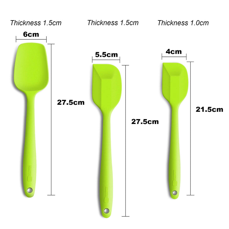 3 Piece Silicone Spatula Set (3 Count)