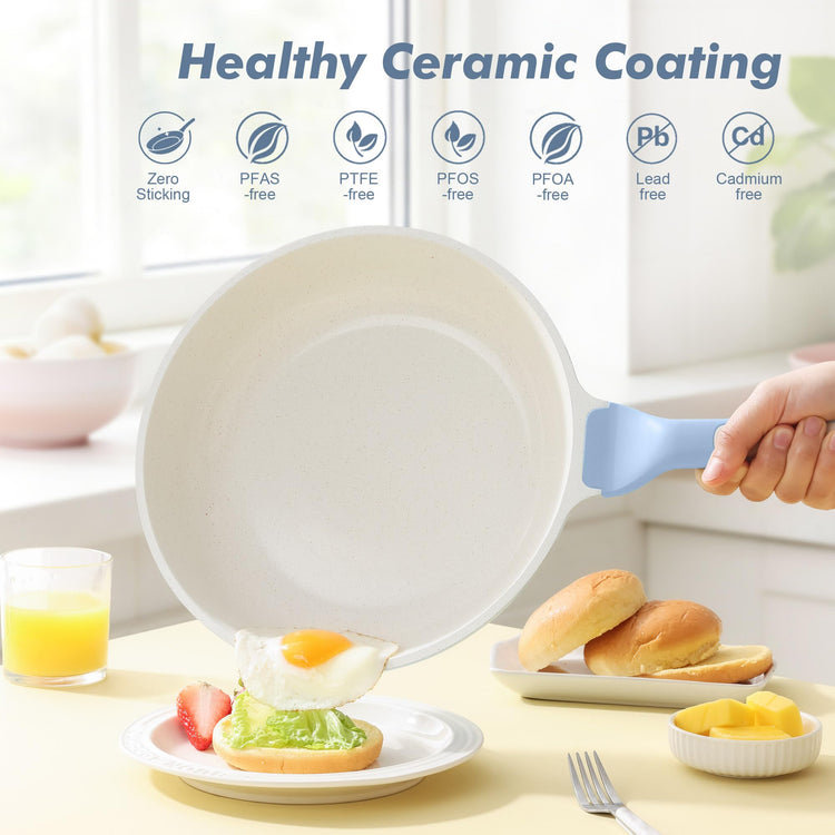 Nonstick Ceramic Frying Pan 12.5