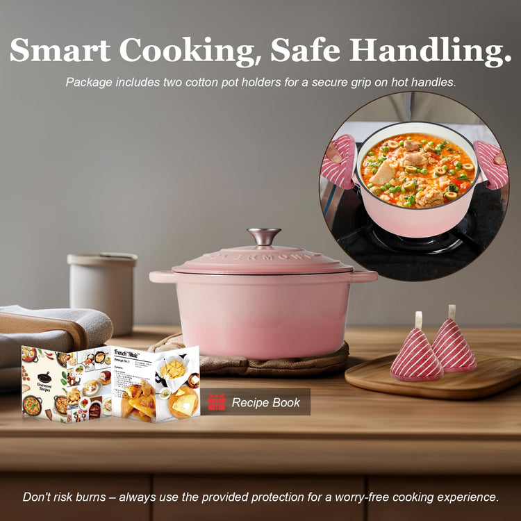 Enameled Cast Iron Dutch Oven
