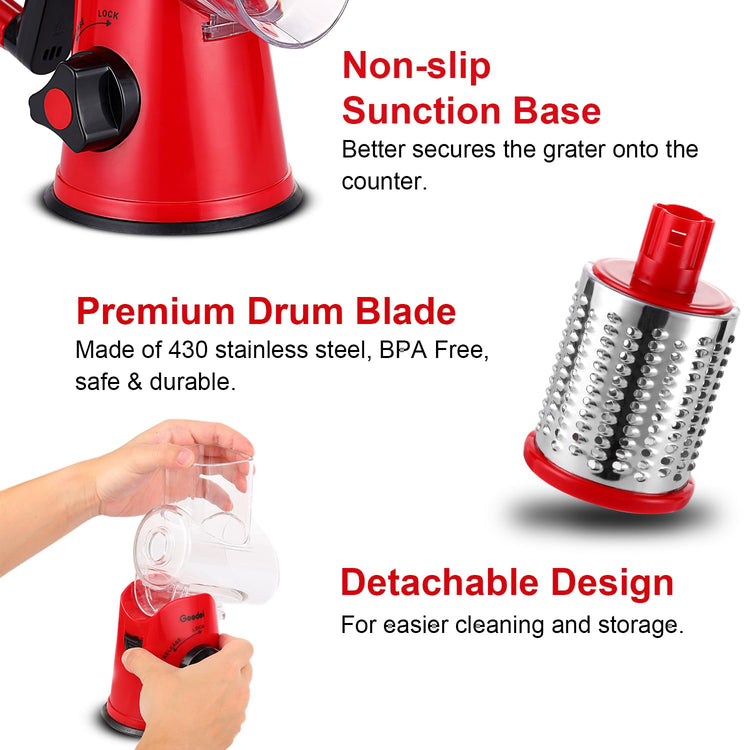 Rotary Cheese Grater