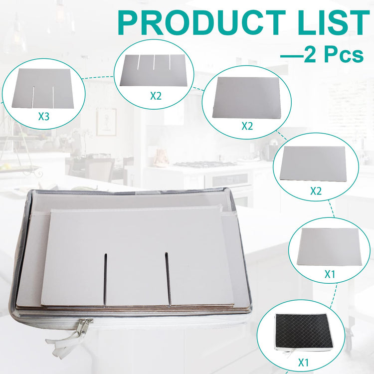 China Storage Containers (2 Count)