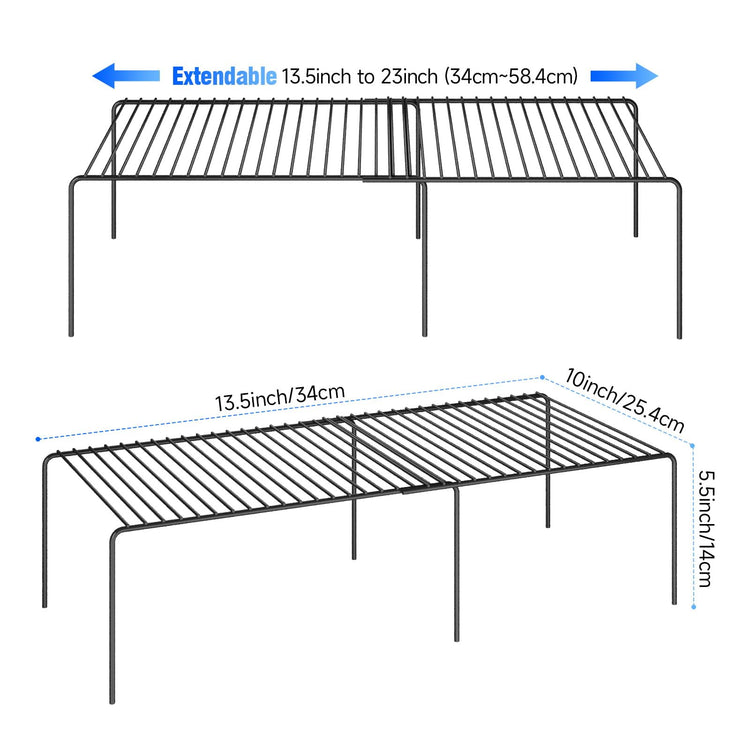 6Pack Expandable Storage Shelf (6 Count)