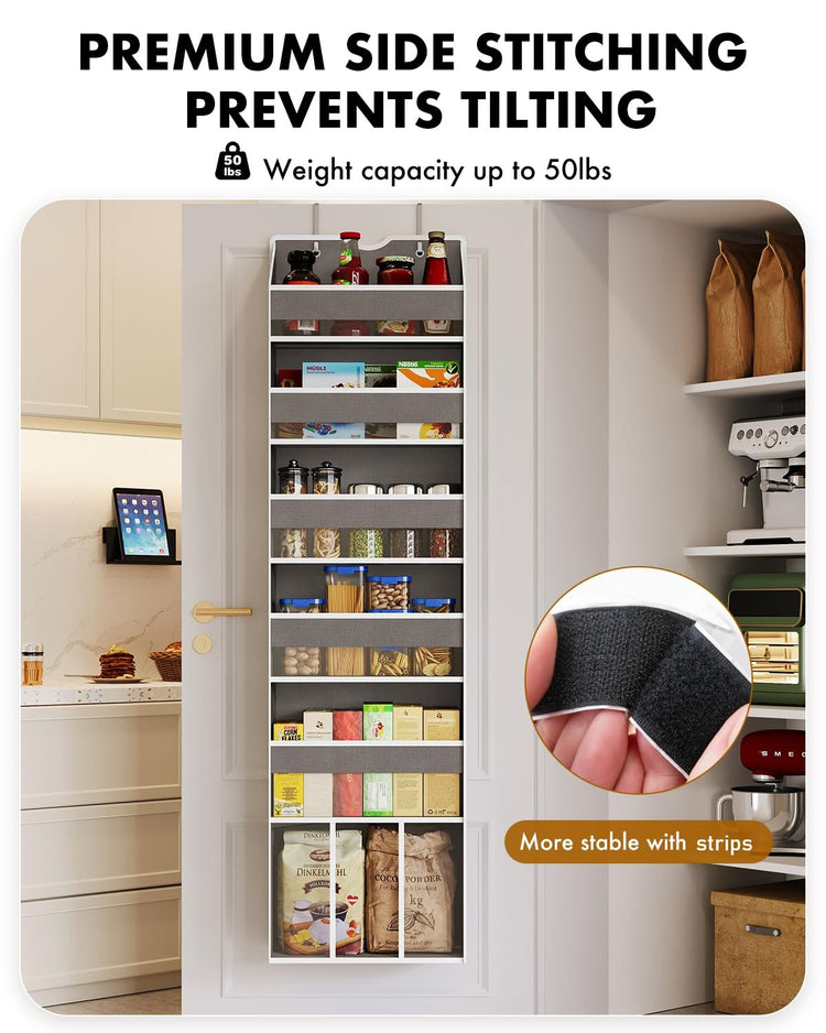 Over the Door Hanging Organizer for Bathroom & Nursery