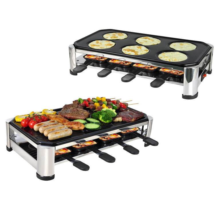 8 Person Raclette Grill