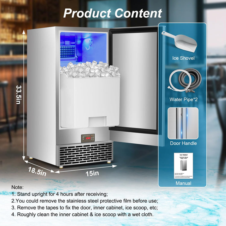 Commercial Ice Maker Machine 120 LBS