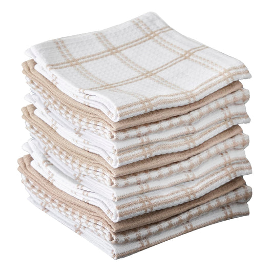 Premium Waffle Dish Cloths (12 Count)