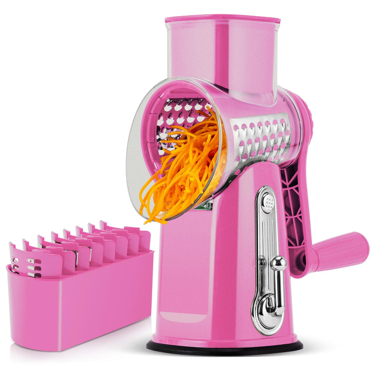 Rotary Cheese Grater 5 Blades