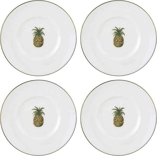 Lenox 897296 British Colonial Bamboo Dessert Plates, Set of 4