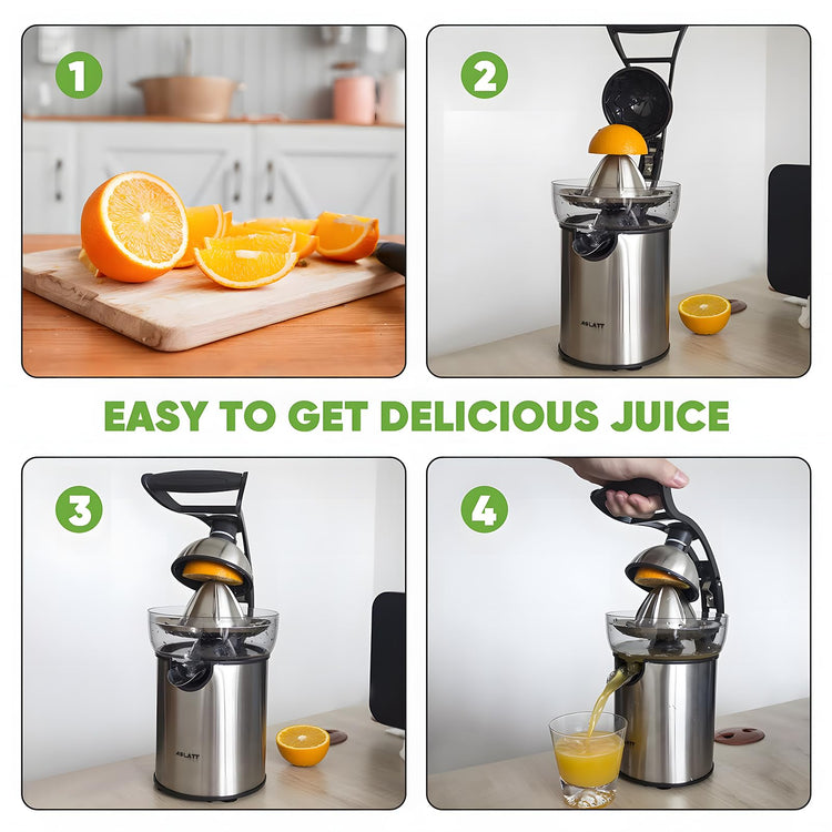 Electric Citrus Juicer Squeezer Stainless Steel