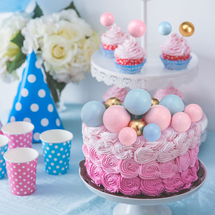 Balls Cake Topper