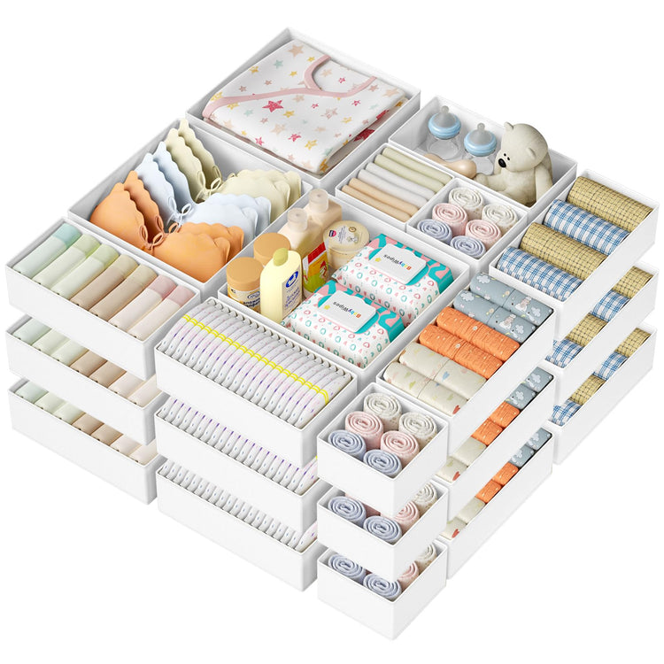 Drawer Organizer Clothes 24 Pack (8 Count)