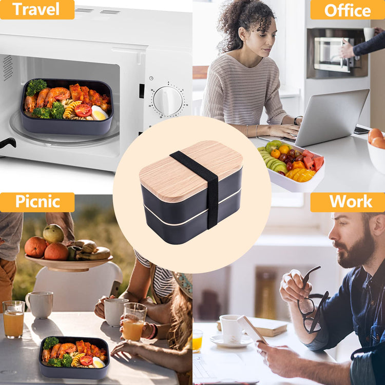 Bento Box with Lunch Bag Microwavable All