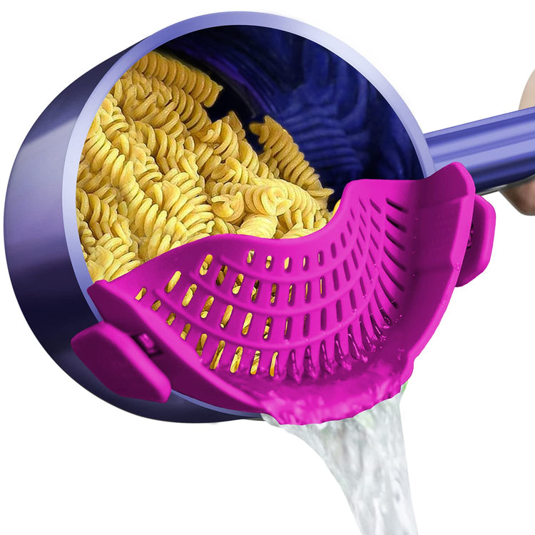 Clip On Strainer Silicone for Pots